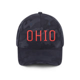 Embroidered Sports Camo Caps