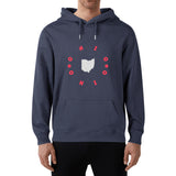 Front & Back Printing Adult Cotton Hoodie