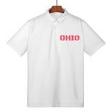 Womens All Over Print Polo Shirt
