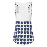 Womens All Over Print Vest