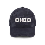 Embroidered Sports Camo Caps