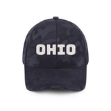 Embroidered Sports Camo Caps