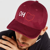 Embroidered Sports Camo Caps