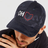 Embroidered Sports Camo Caps