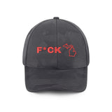 Embroidered Sports Camo Caps