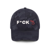 Embroidered Sports Camo Caps