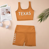 Texas Women's Yoga Set