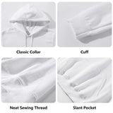 Front & Back Printing Adult Cotton Hoodie