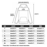 Front & Back Printing Adult Cotton Hoodie