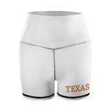 Texas Women's Slim Fit Shorts Dallas Houston UT Austin Vintage Gifts Homecoming Longhorns