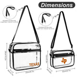 Texas Clear Crossbody Bag (2 Pieces)