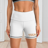 Texas Women's Slim Fit Shorts Dallas Houston UT Austin Vintage Gifts Homecoming Longhorns