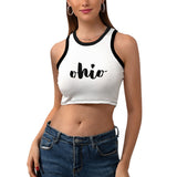 Women's White Slim Tank Top