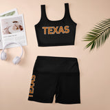 Texas Women's Yoga Set