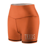 Texas Women's Slim Fit Shorts Dallas Houston UT Austin Vintage Gifts Homecoming Longhorns