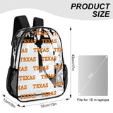 Texas Clear Backpack