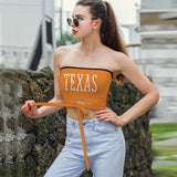 Texas Ladies Strapless Top