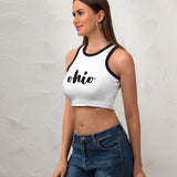 Women's White Slim Tank Top